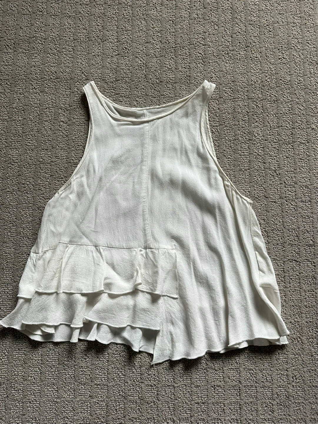 White tank top