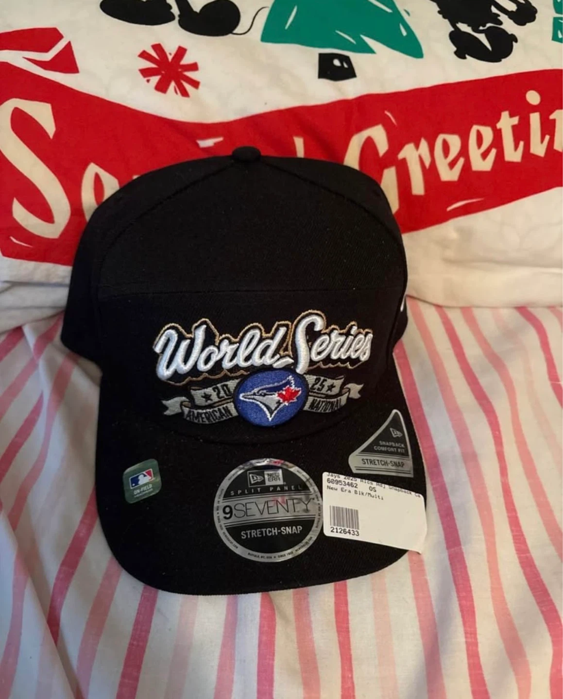 Toronto blue jays World Series hat SnapBack Tags on