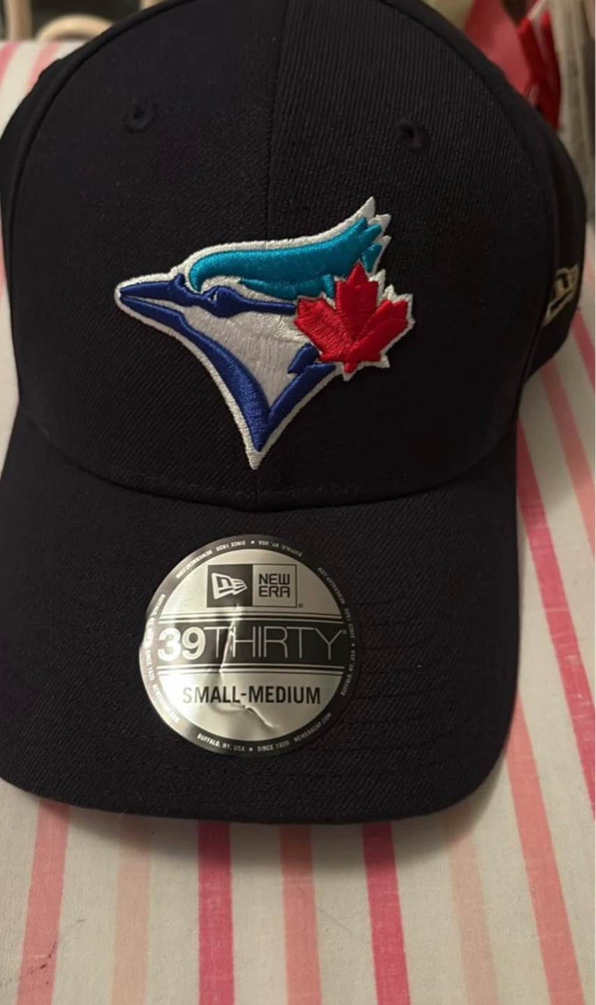 Toronto blue jays 50 anniversary hat tags on S/M