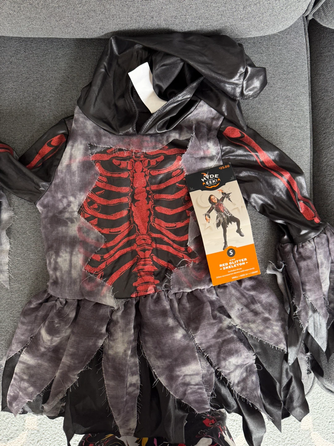 Hide & Eek Halloween Skeleton Dress - photo 2
