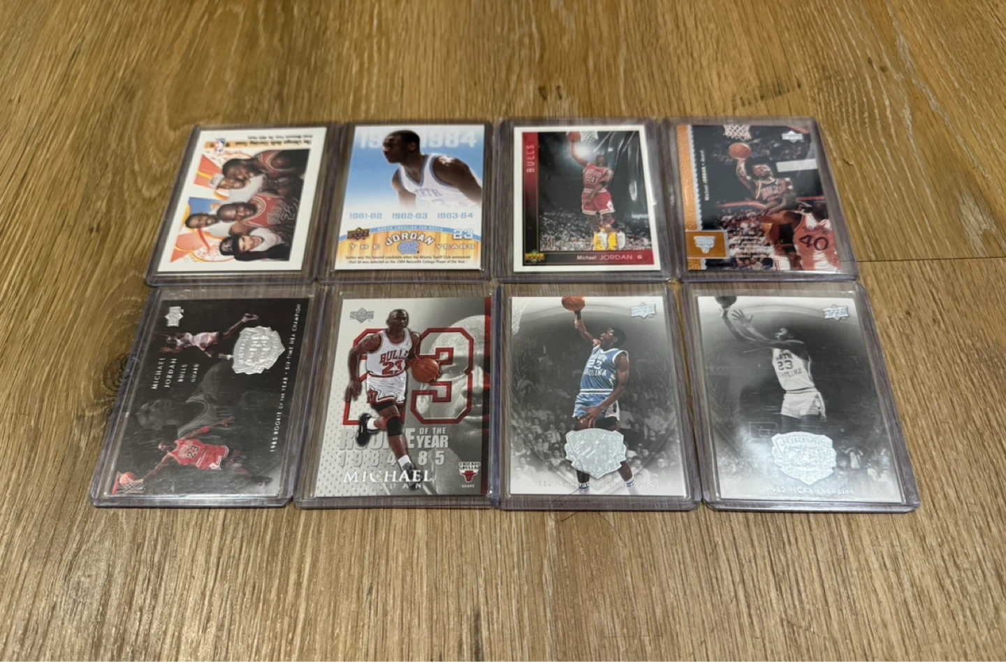 Michael Jordan Trading Cards - Lot of 8