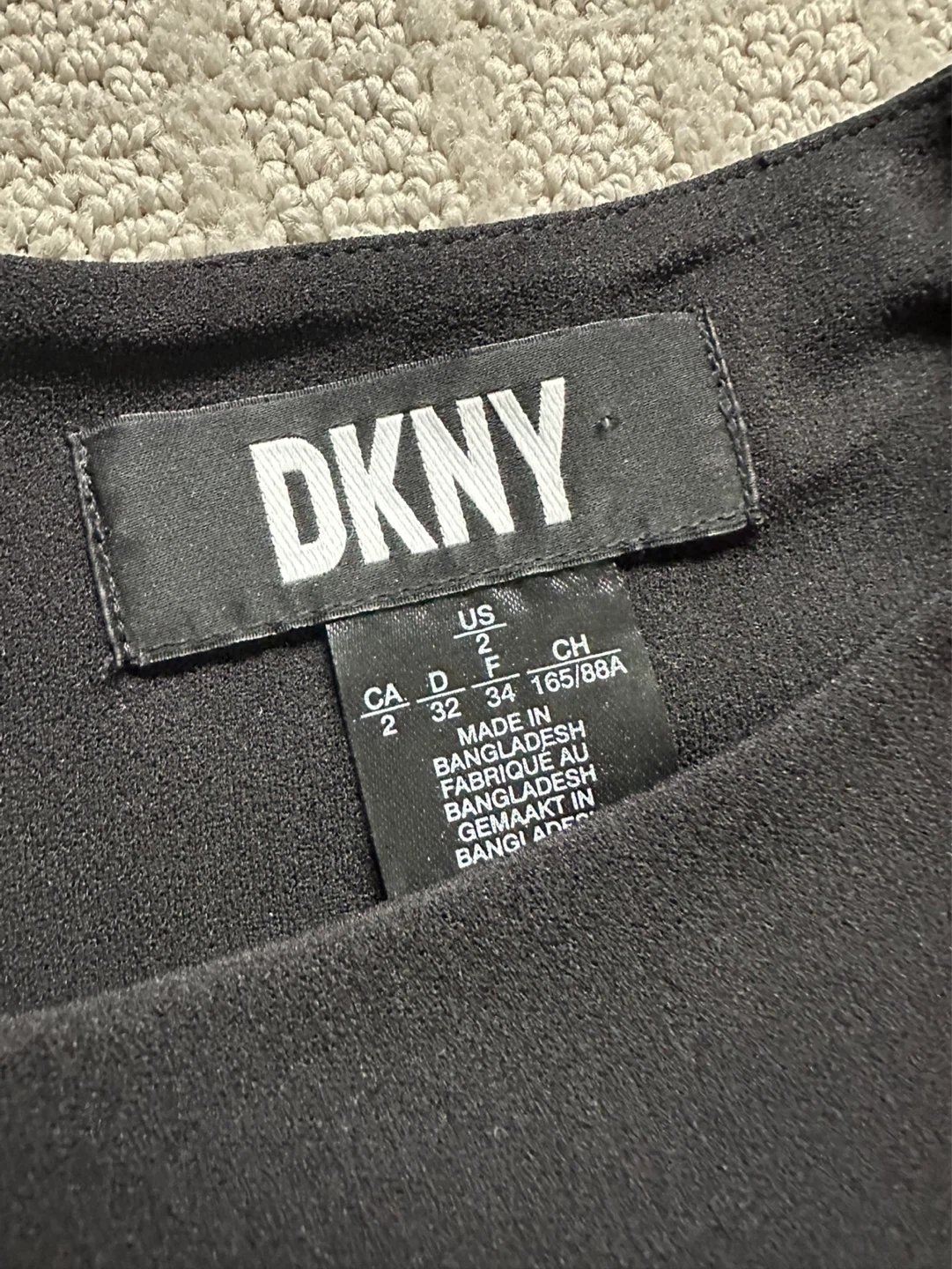 DKNY black dress - photo 2