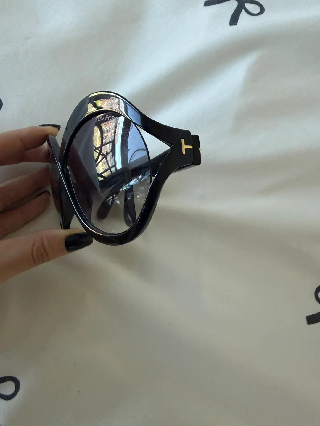 Black Oversized Sunglasses - photo 2