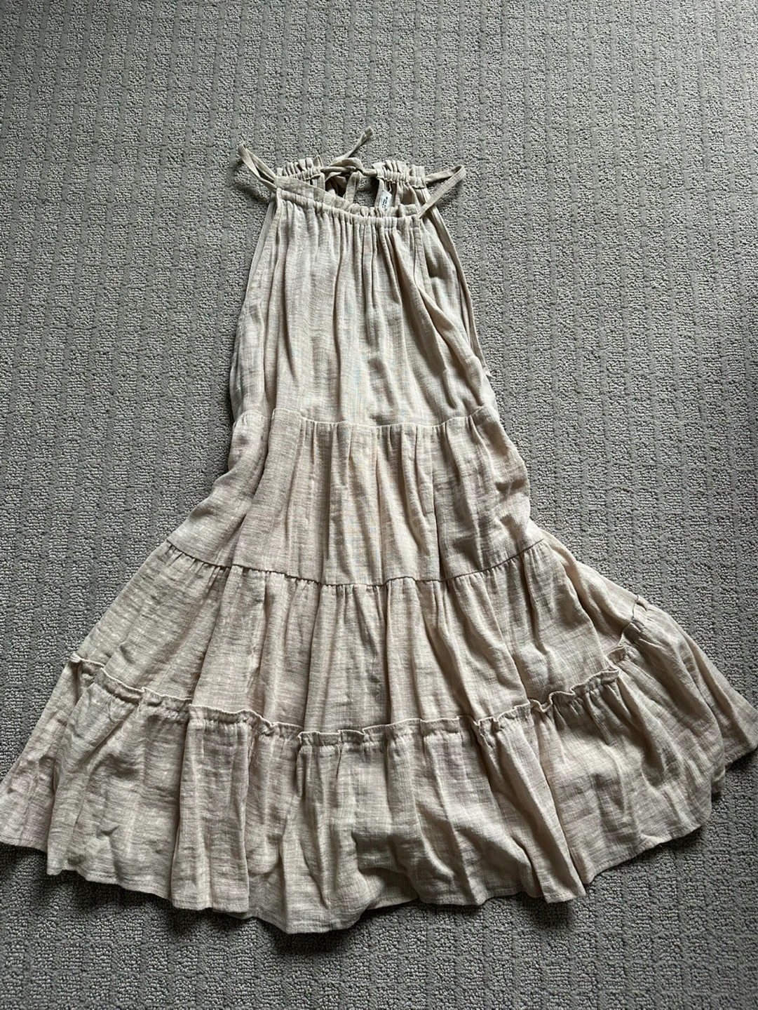 Cream dress