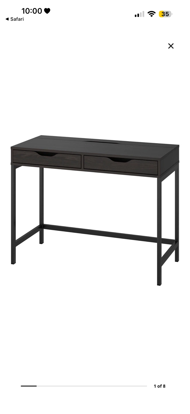 Office Desk with Two Drawers