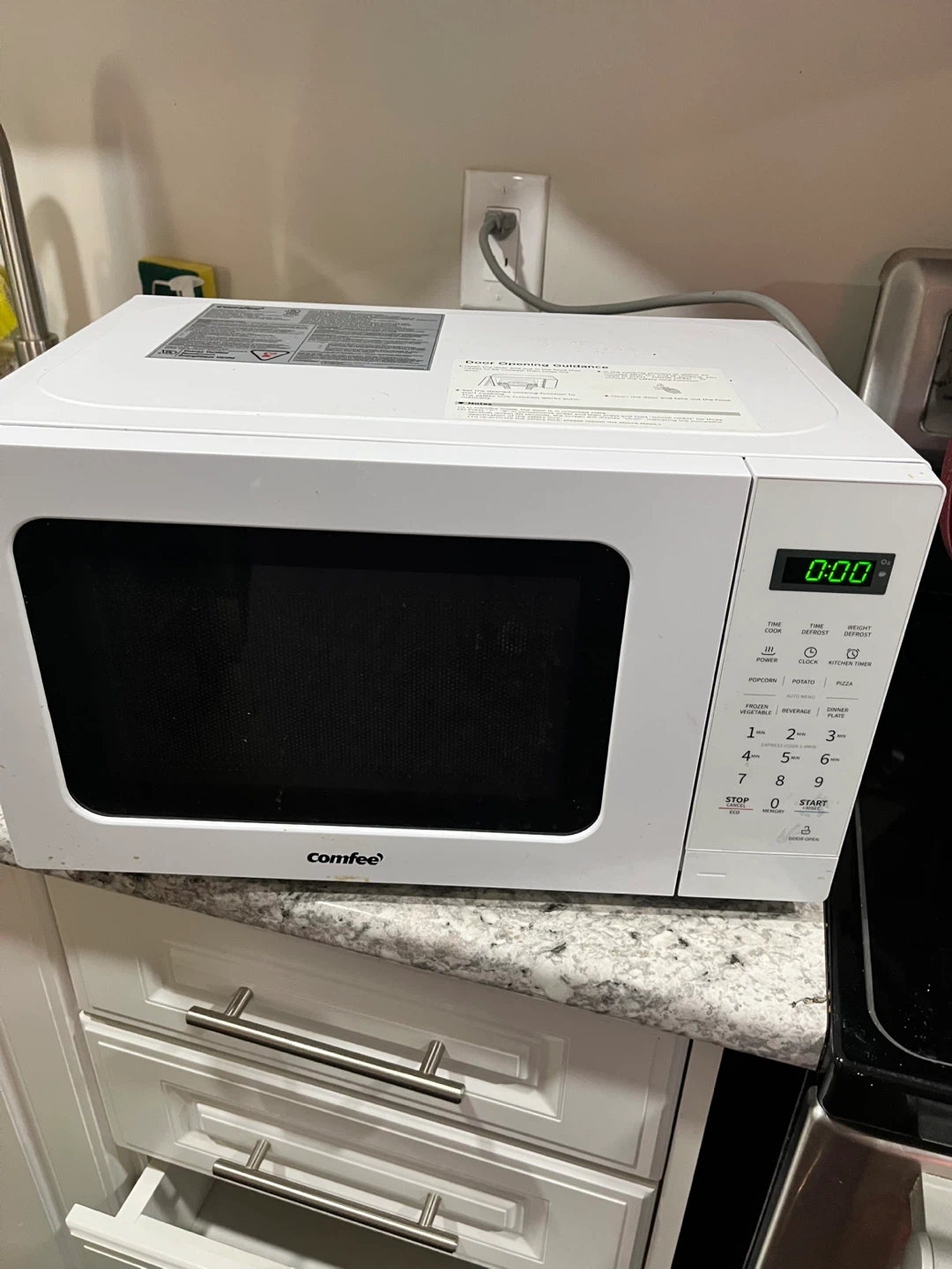 Comfee White Microwave