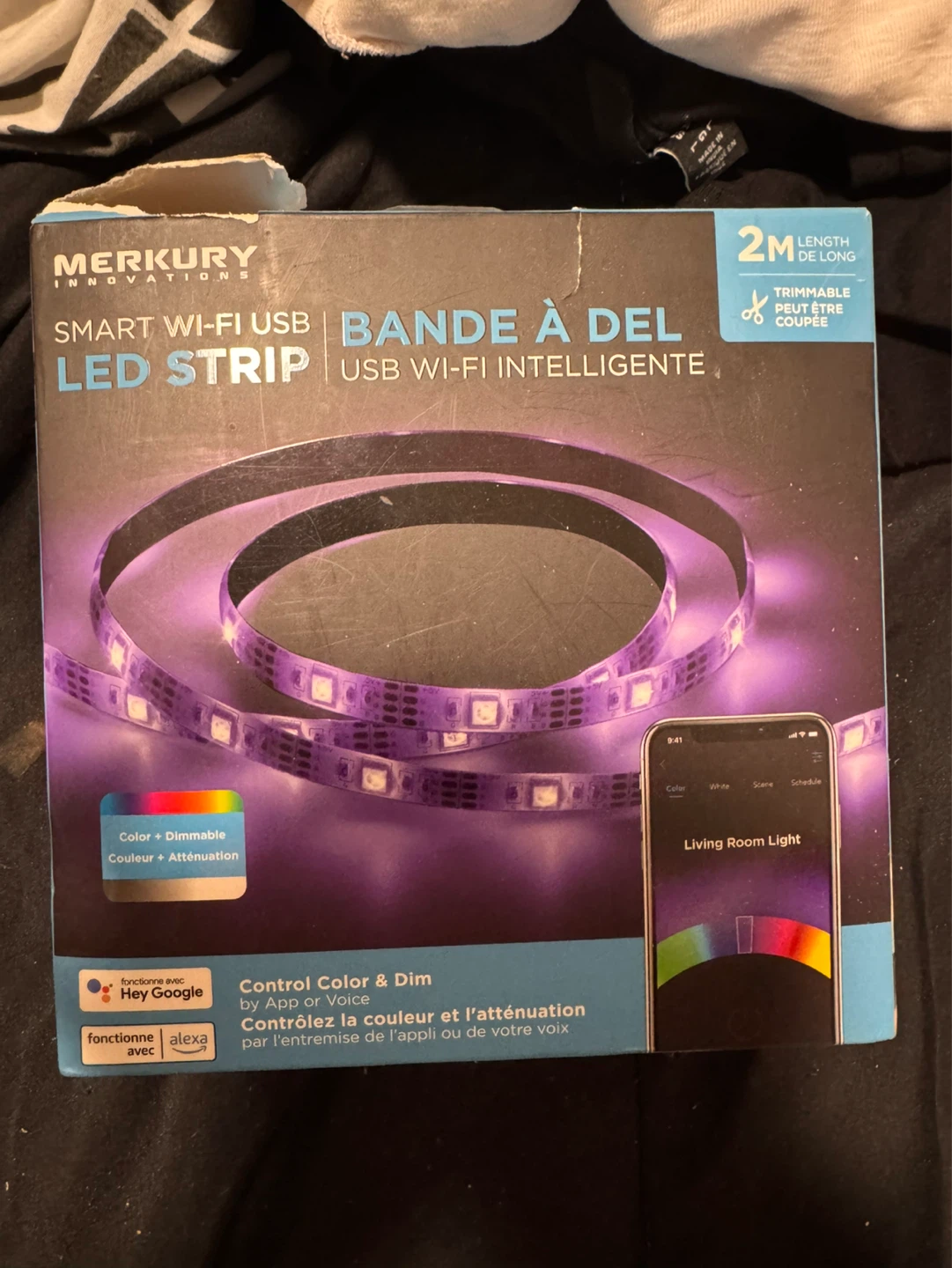 Merkury Innovations Smart Wi-Fi USB  LED Strip Light