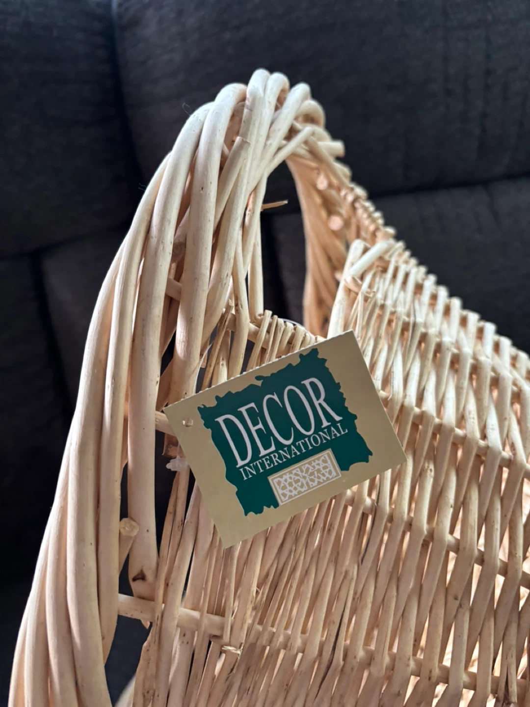 Decor International Wicker Baskets (Set of 3) - photo 4