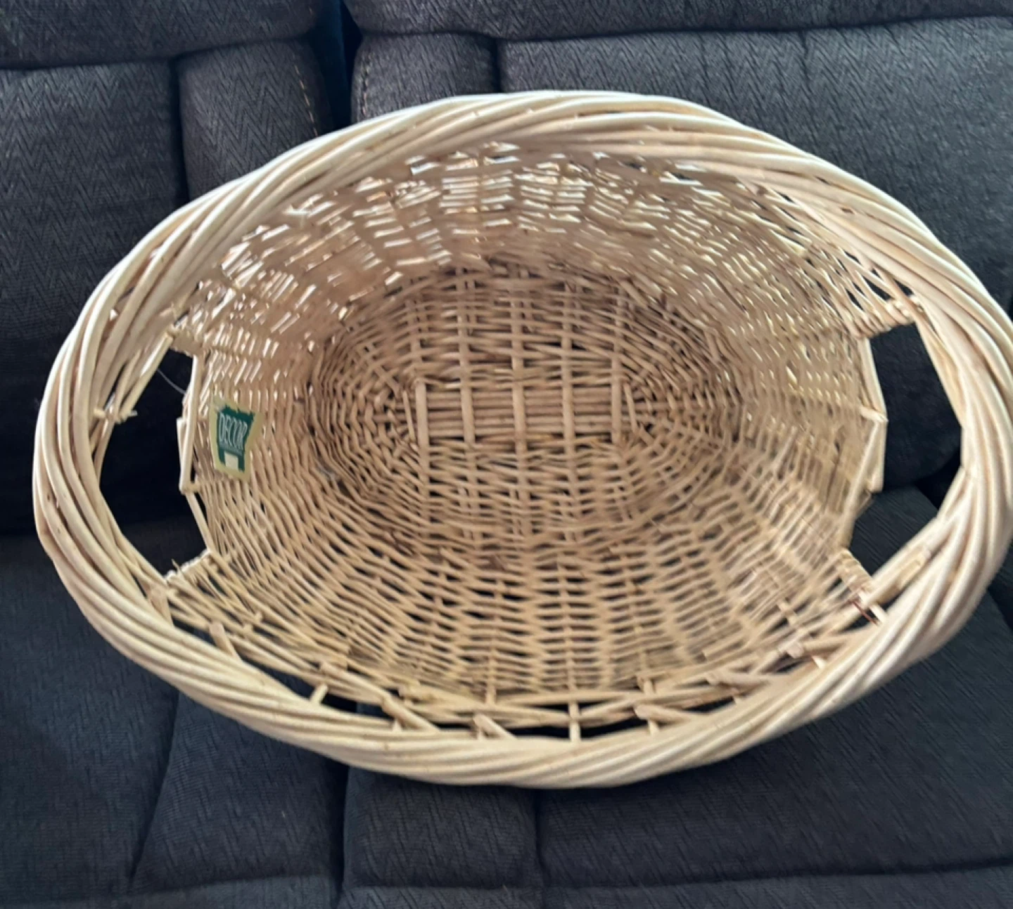 Decor International Wicker Baskets (Set of 3) - photo 3
