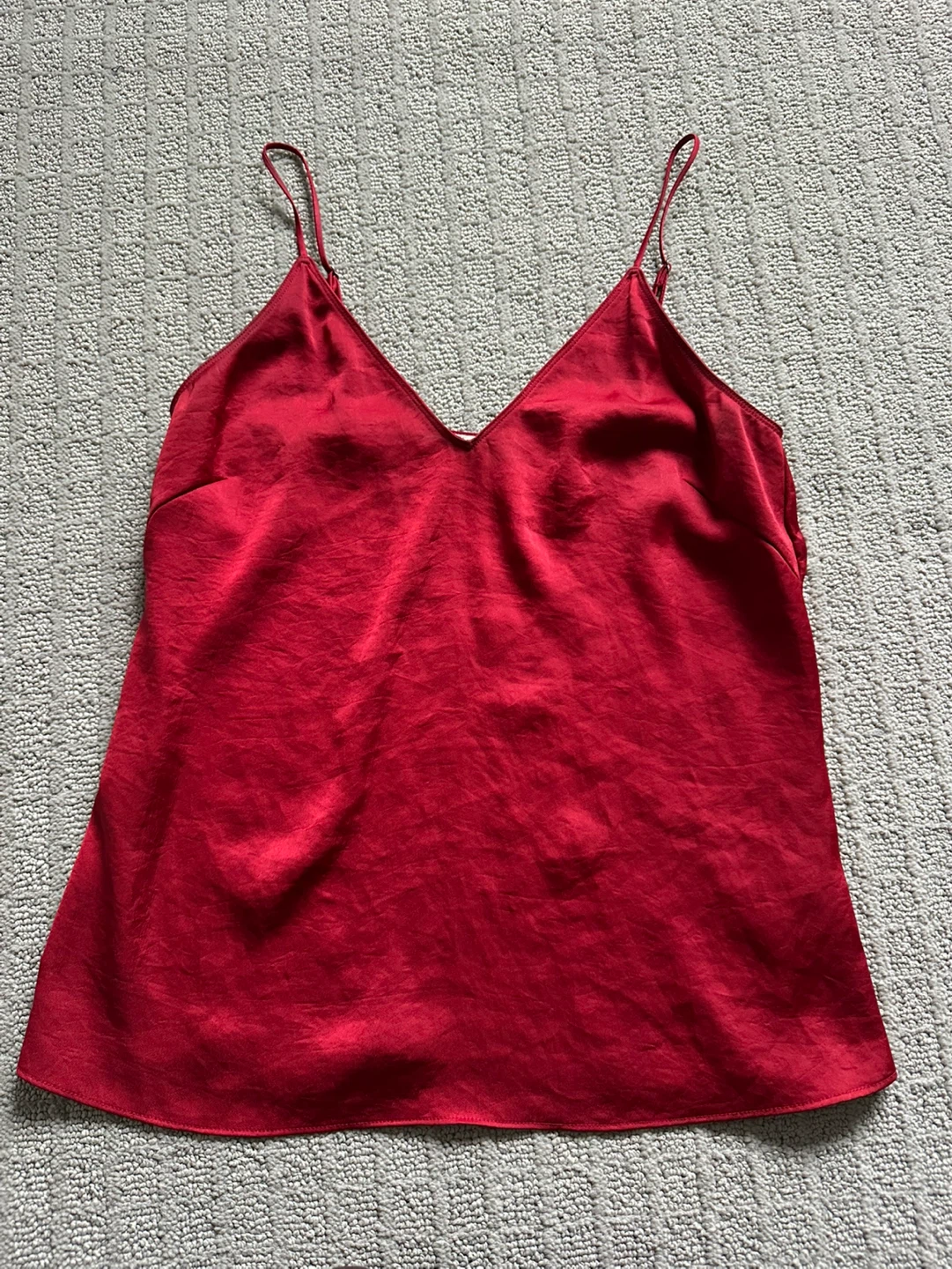 Aritzia red tank