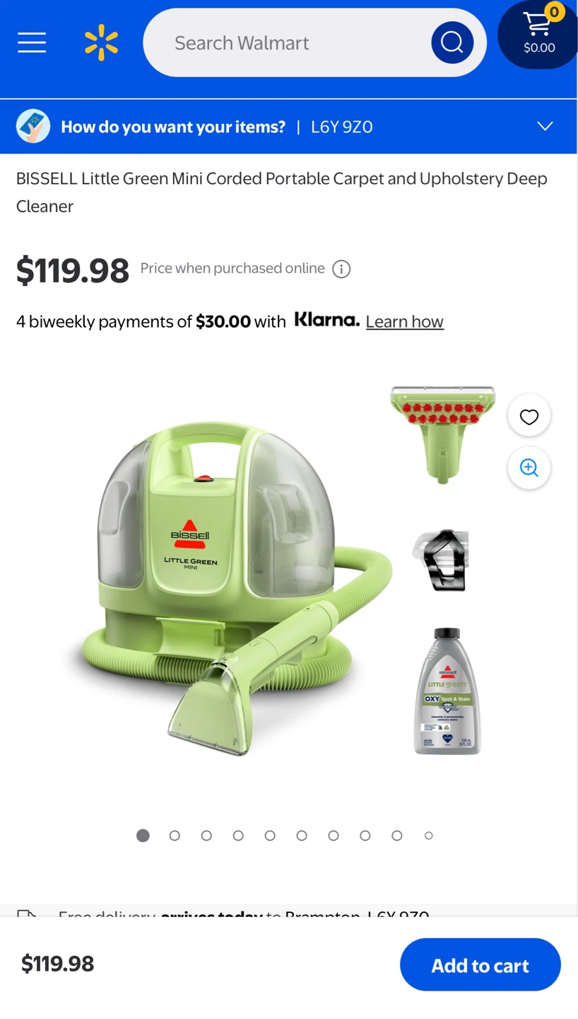 BISSELL Little Green Mini Deep Cleaner