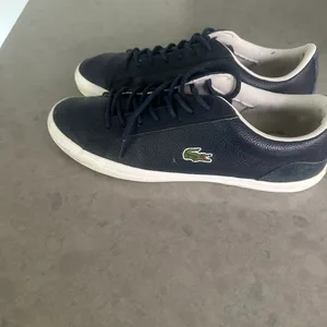 Lacoste Navy Leather Sneakers