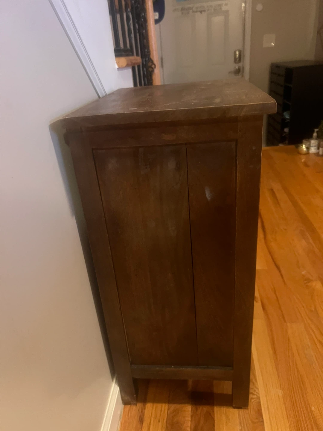 Wooden 3-Drawer Nightstand - photo 3