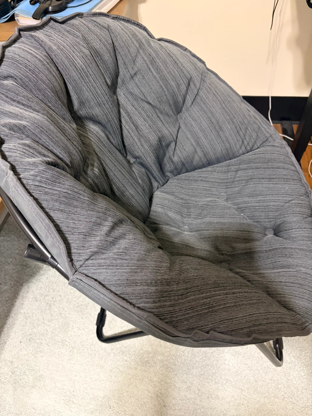 Gray Moon Chair