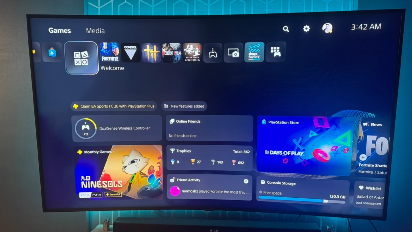 Sony PlayStation 5 Console with DualSense Controller - photo 3