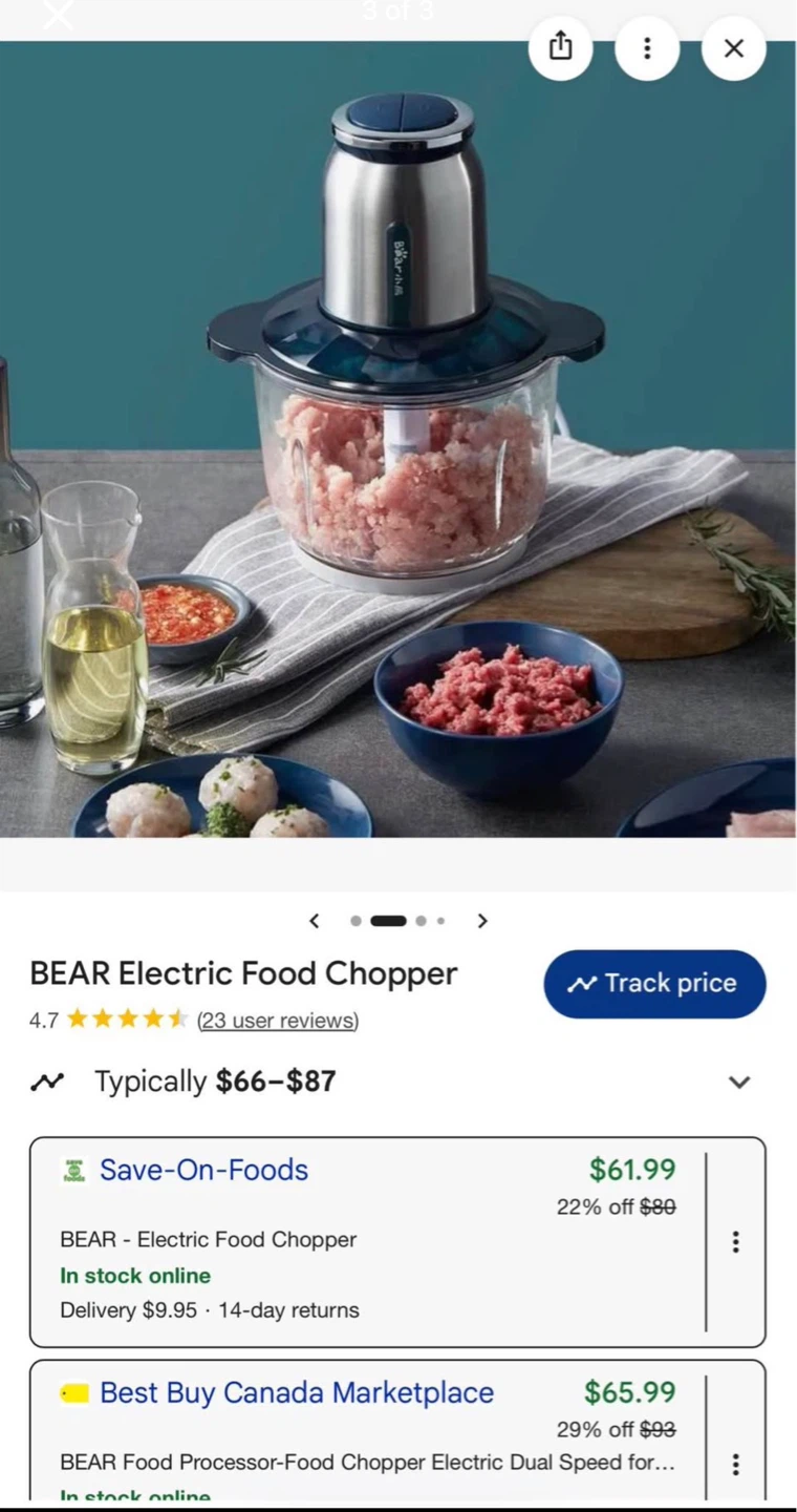 BEAR Electric Food Chopper - photo 3