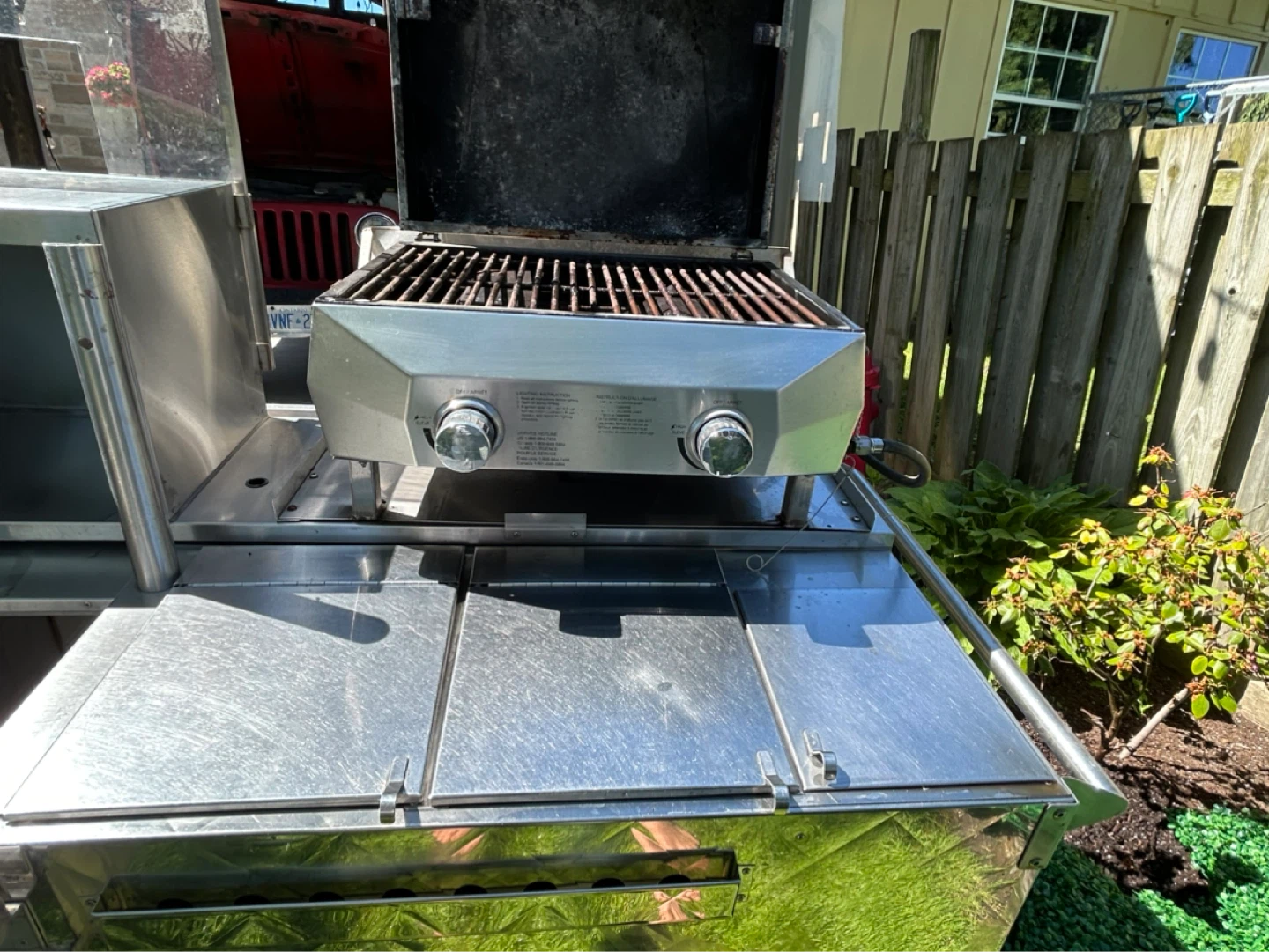Nexgrill Stainless Steel Propane Grill Cart - photo 5
