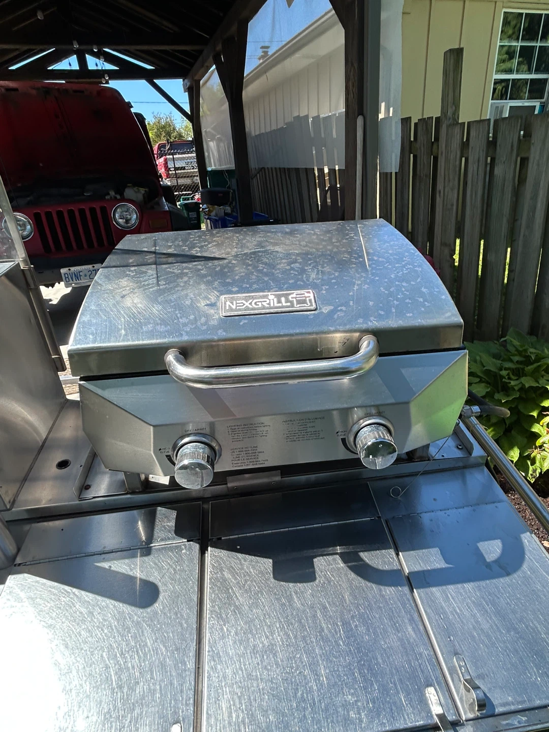 Nexgrill Stainless Steel Propane Grill Cart - photo 3