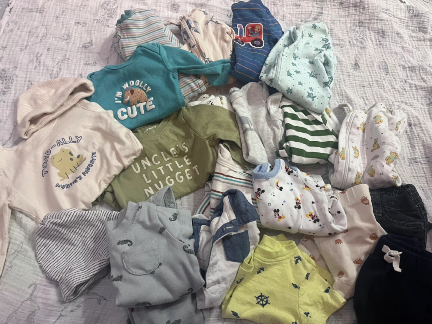 Baby Clothes Bundle (Various Brands/Sizes)