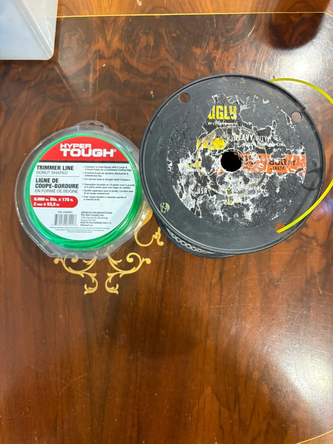 Hyper Tough (0.080) & Ugly Trimmer Line (0.095)
