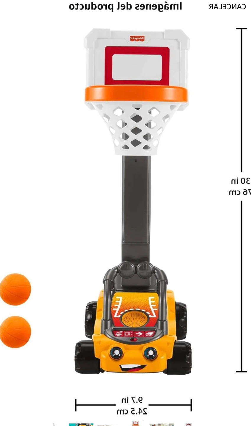 Fisher-Price Junior Basketball Hoop with Truck Base