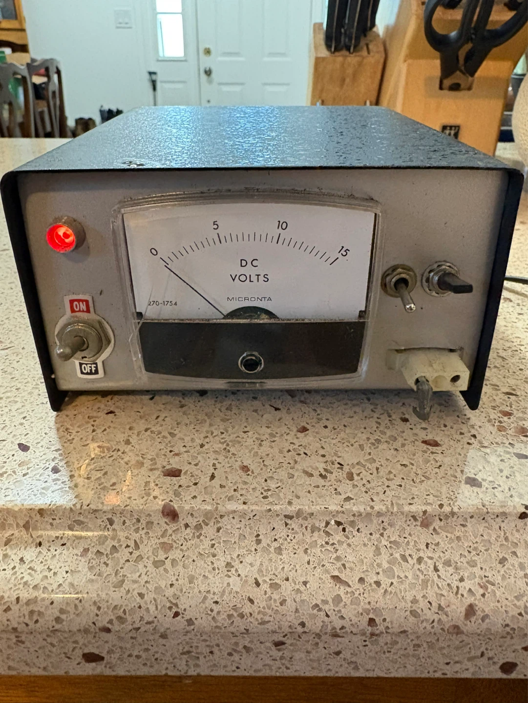 Vintage Micronta DC Volts Meter Power Supply