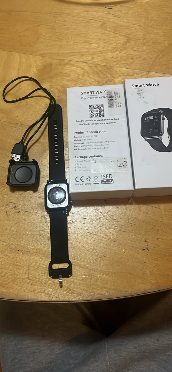 Smart Watch with Charger - photo 3