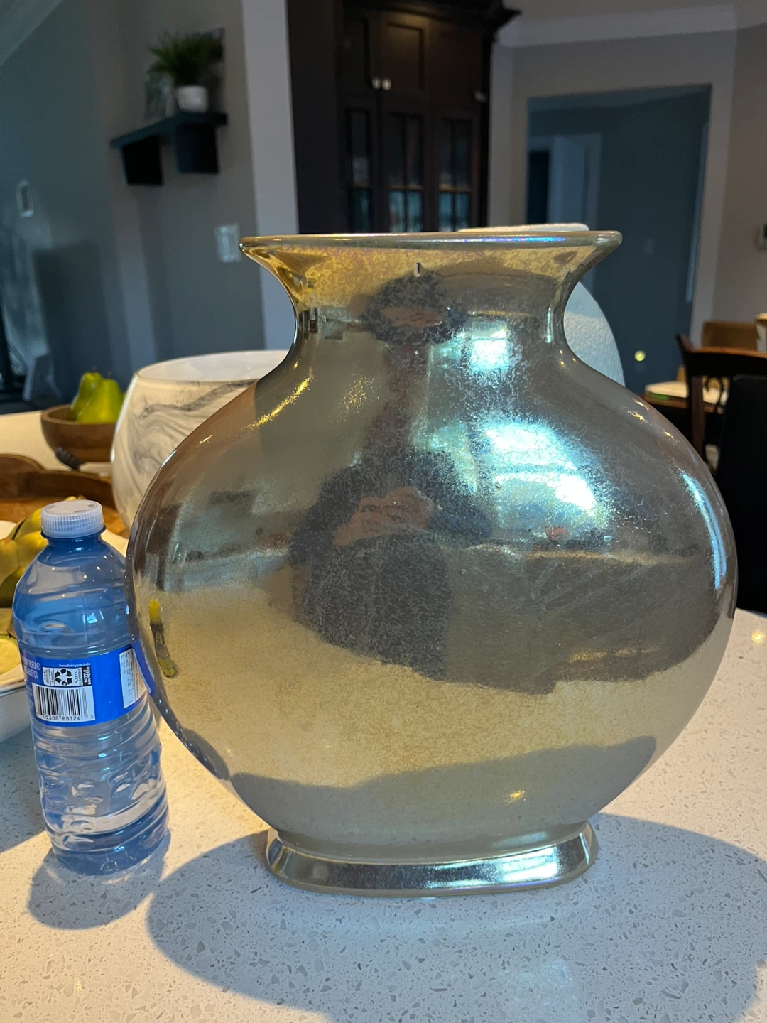 New Gold glazed vase from winners