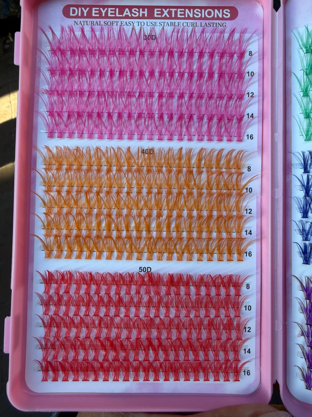 DIY Eyelash Extensions Kit - 5D to 100D - photo 2