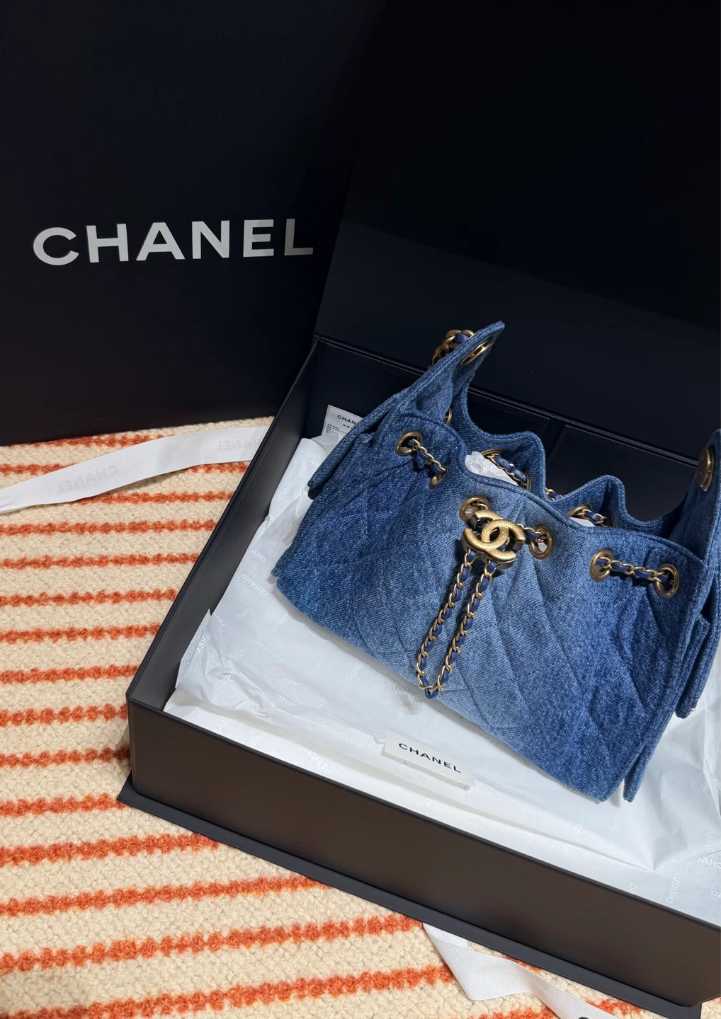 CHANEL Denim mini 25 Bag - photo 2