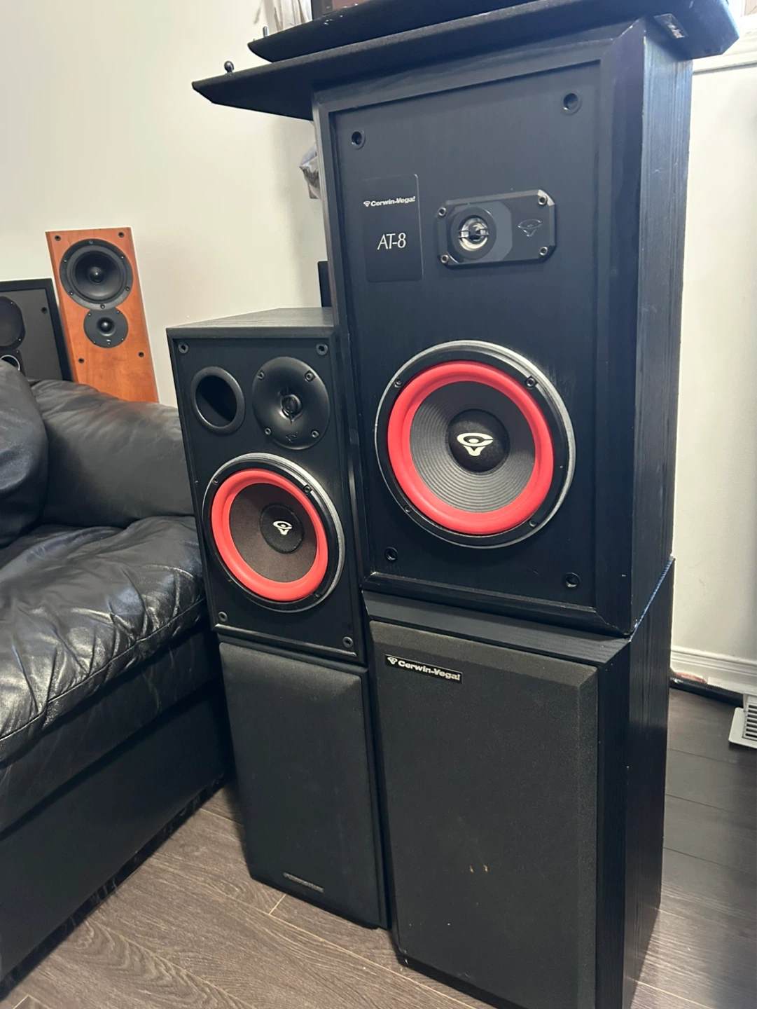 $280 for both Cerwin-Vega AT-8 Speakers - photo 3