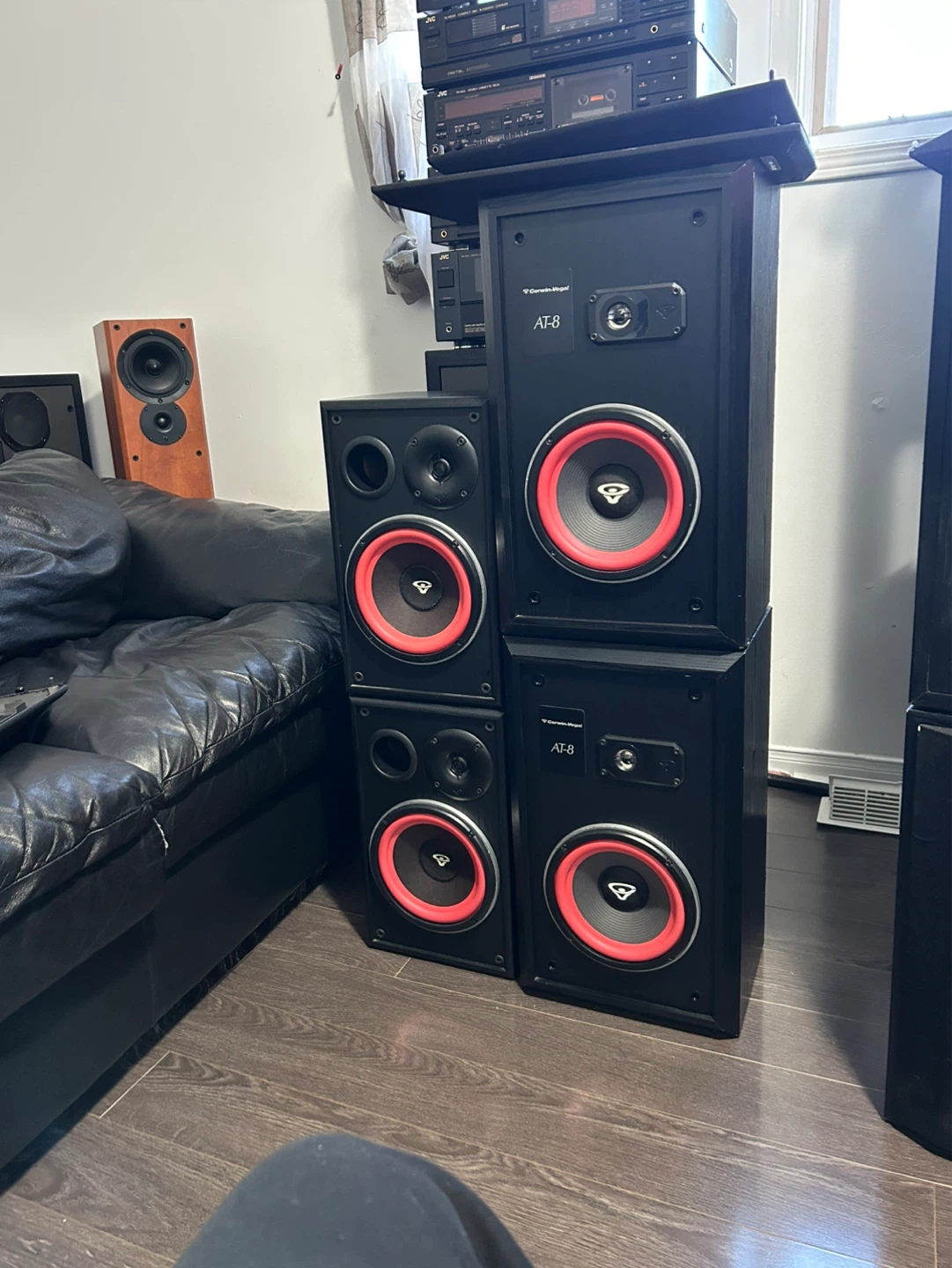 $280 for both Cerwin-Vega AT-8 Speakers - photo 4