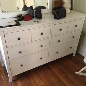 White 8-Drawer Dresser