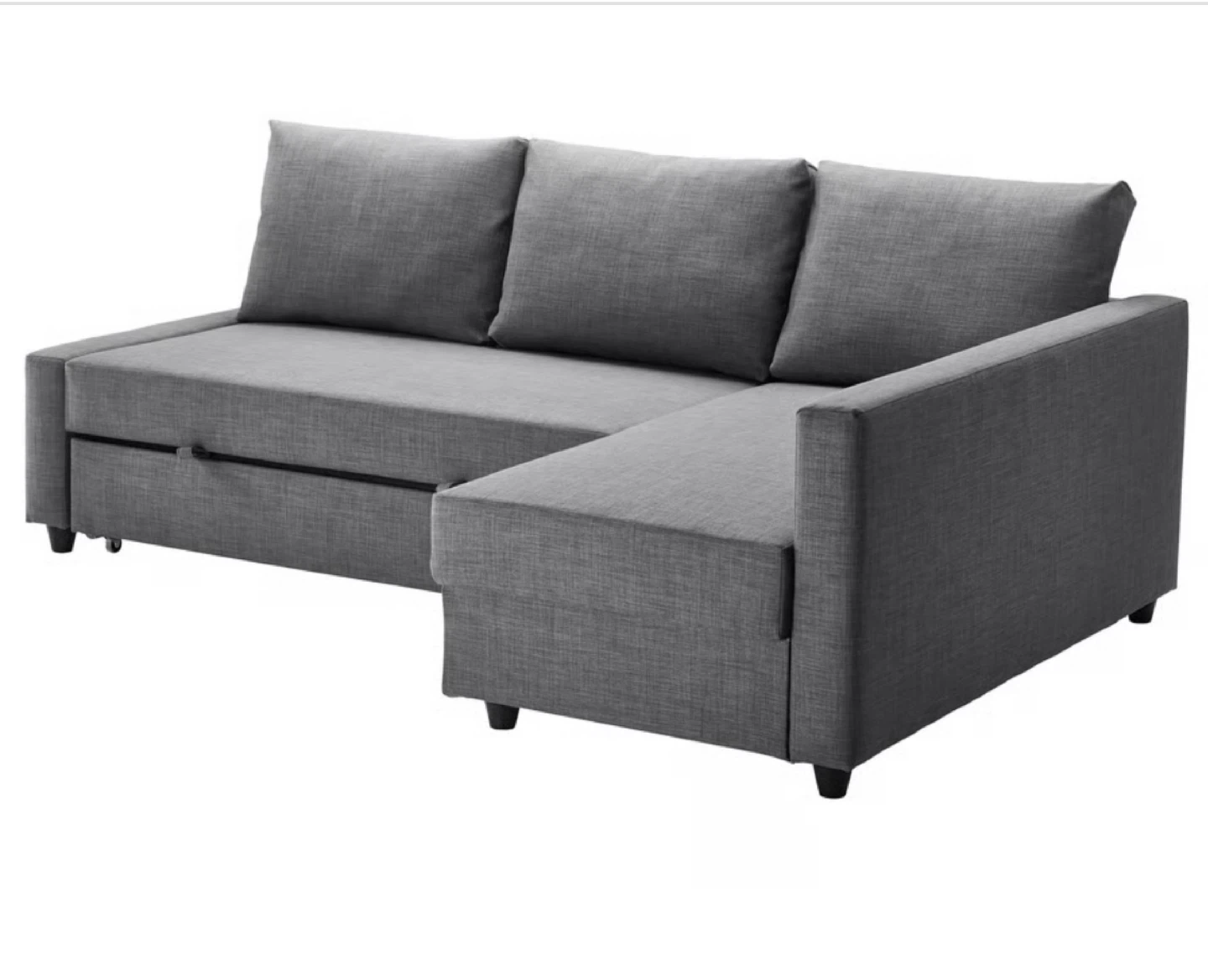 Grey IKEA Friheten Sofa Bed with Storage