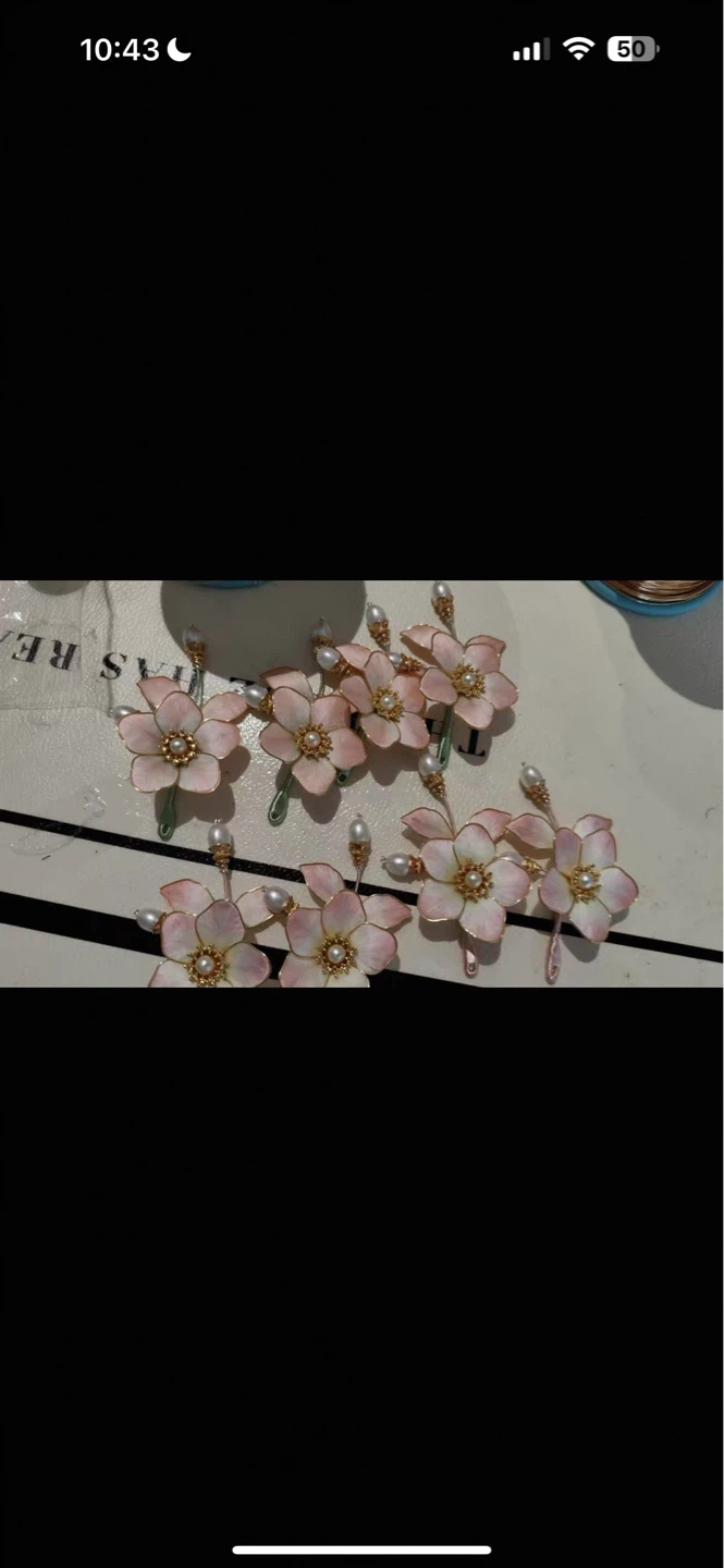 RongHua hand made Floral Hair Clips & Pins - photo 3