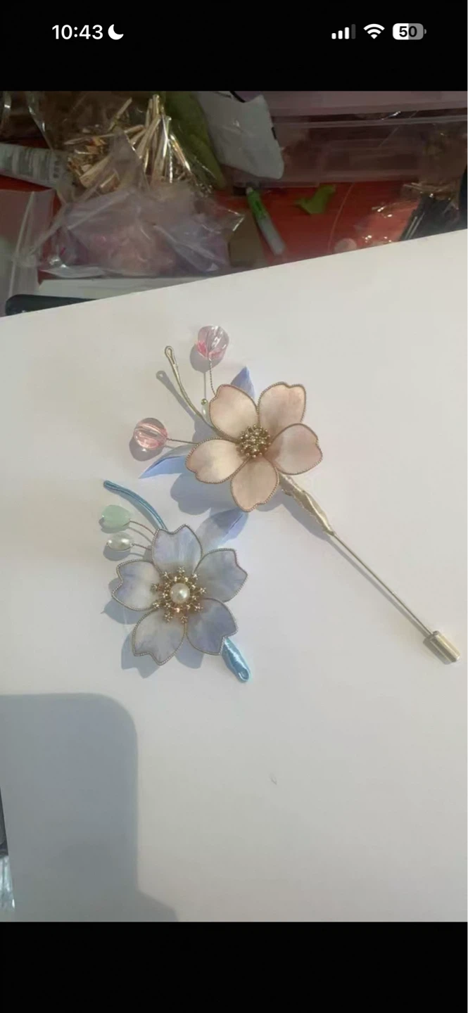 RongHua hand made Floral Hair Clips & Pins - photo 4