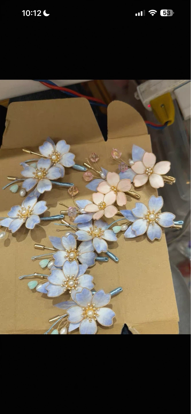 RongHua hand made Floral Hair Clips & Pins - photo 2