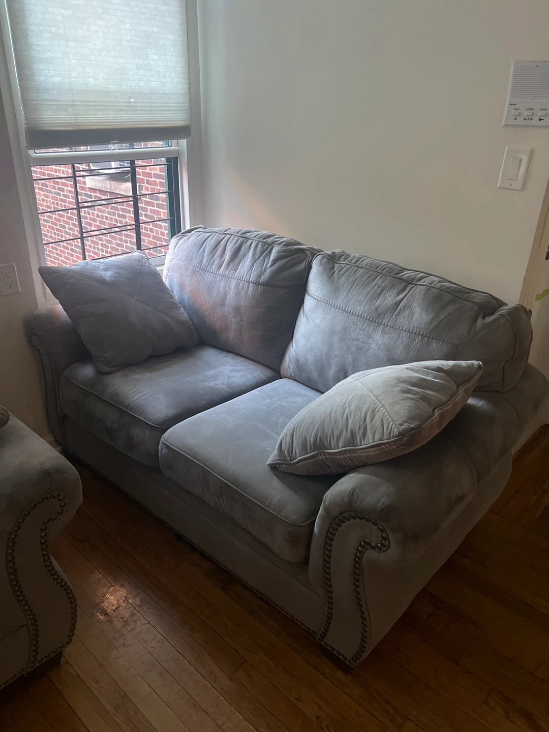 Gray Loveseat Sofa