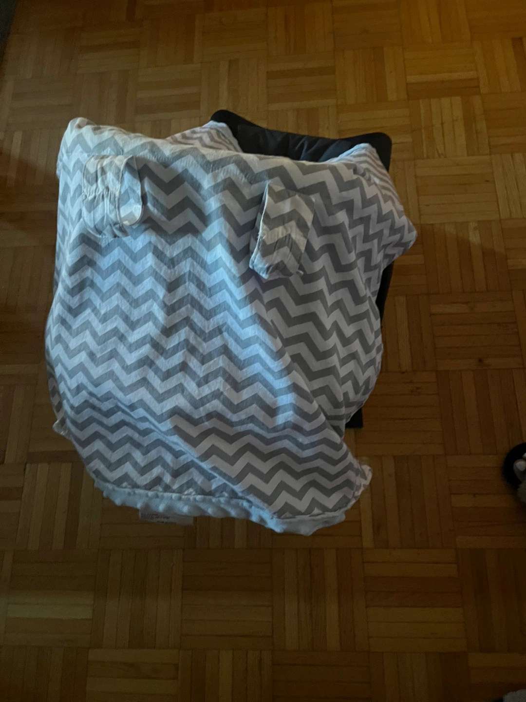 Baby Car Seat Cover and Plush Blanket Set - photo 2