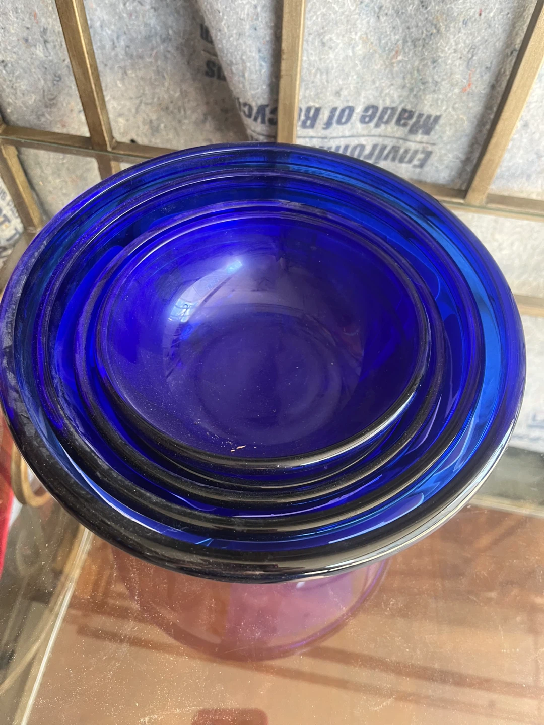 5 Matching Glass Bowls - photo 2