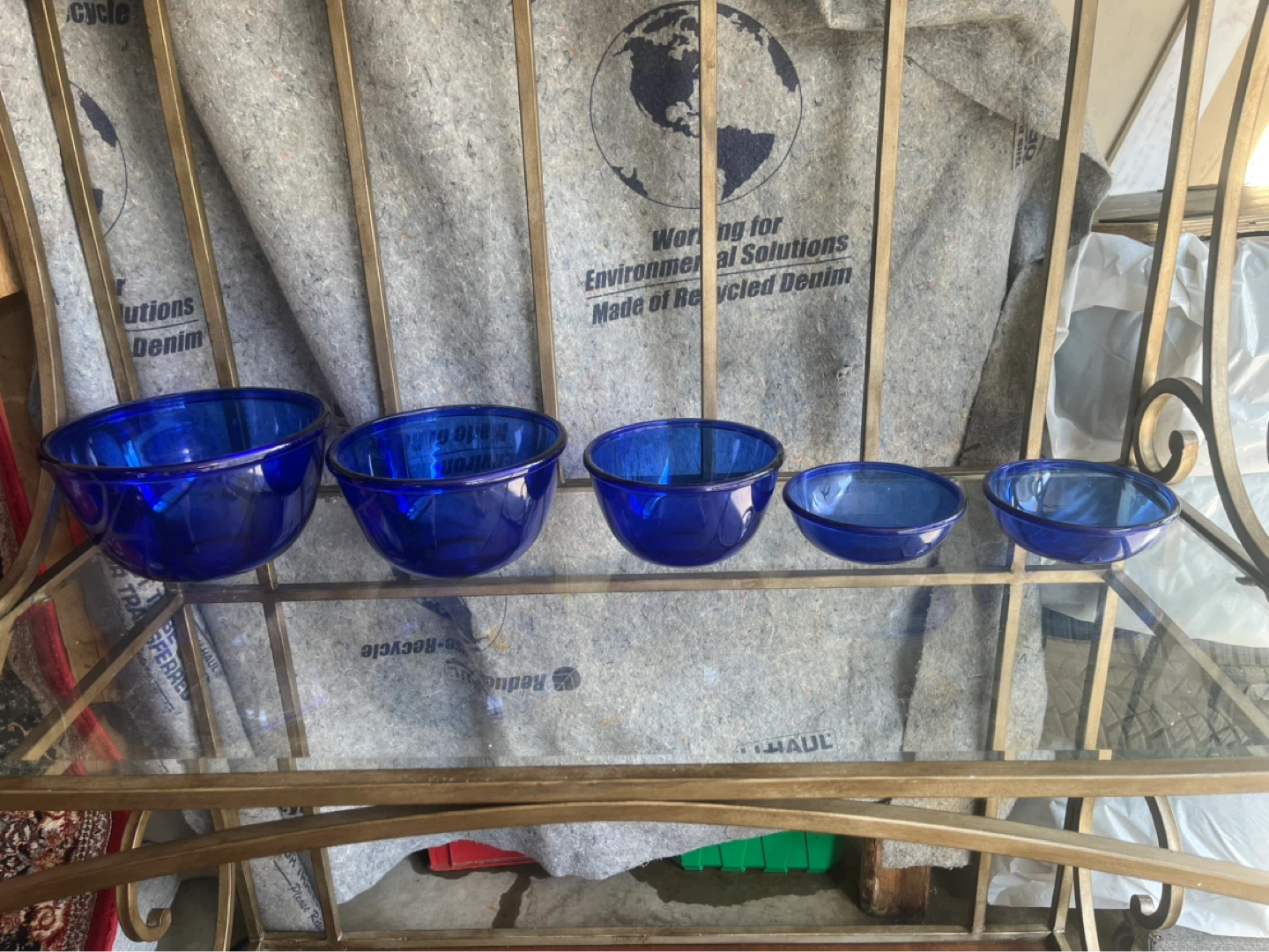 5 Matching Glass Bowls - photo 5