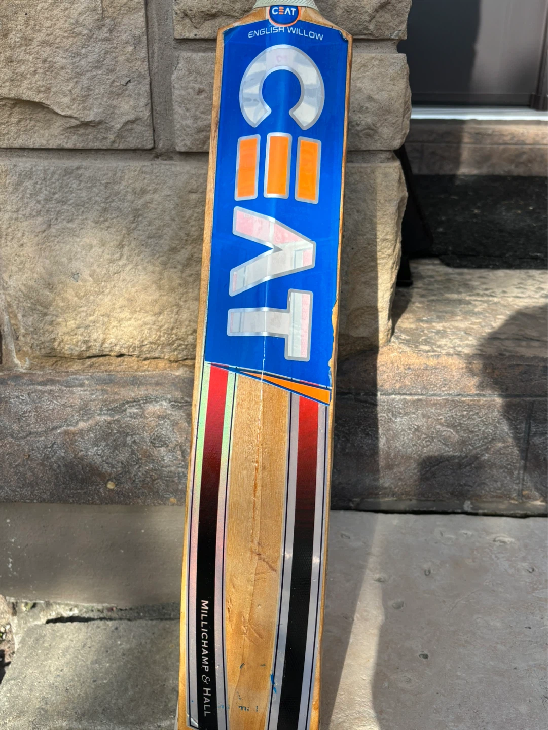 M&H English Willow Cricket Bat-pickup in Brampton available - photo 2