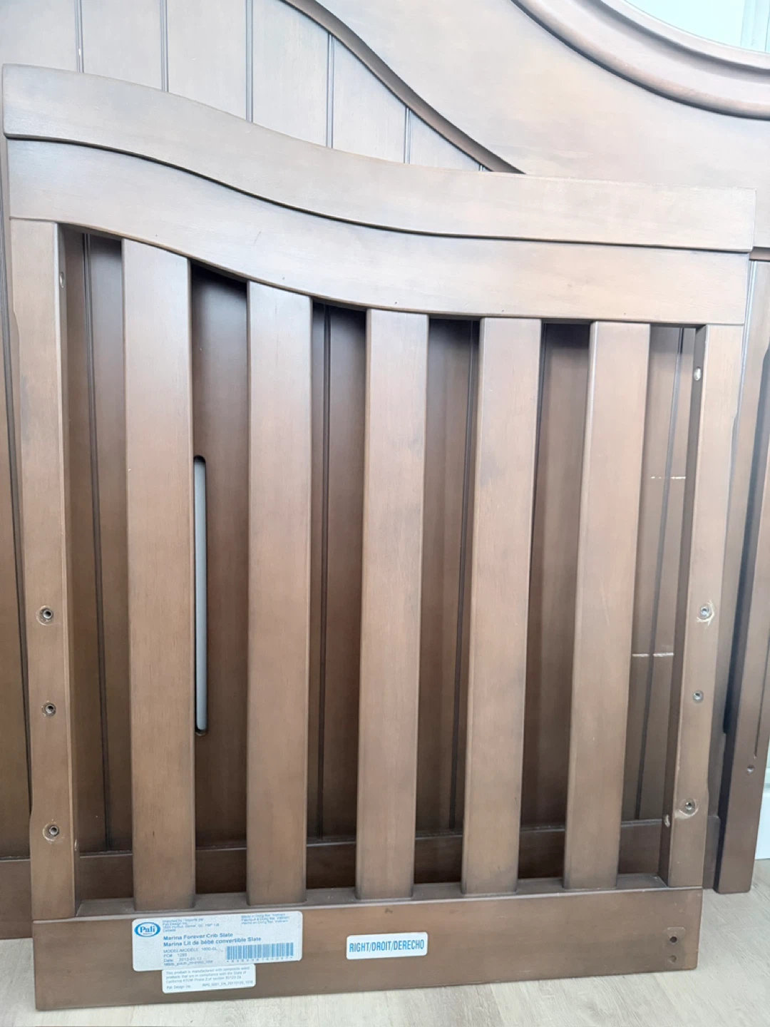 Pali Marina Forever Crib Convertible Slate - photo 5
