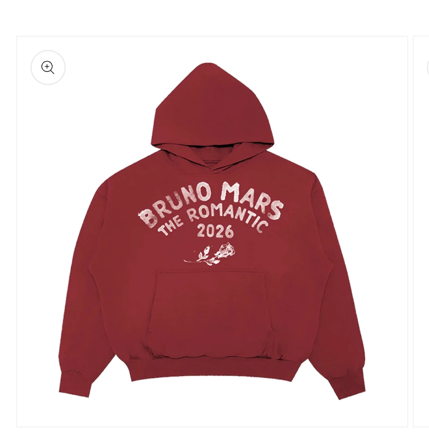 Bruno Mars The Romantic Tour Hoodie