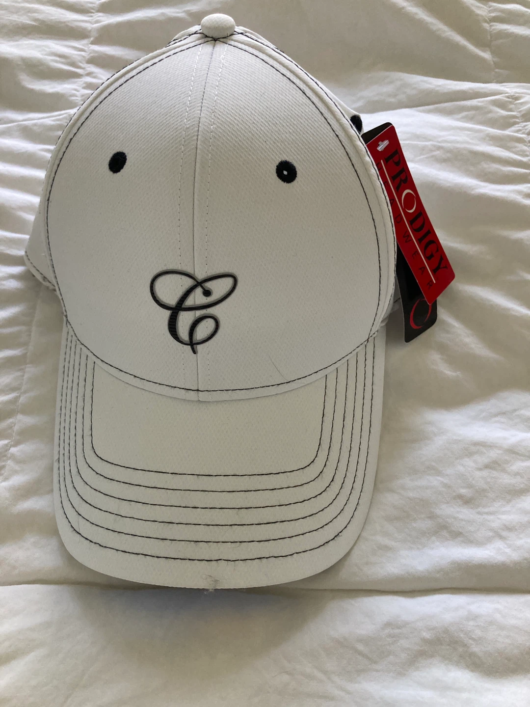 Prodigy Headwear White Baseball Cap