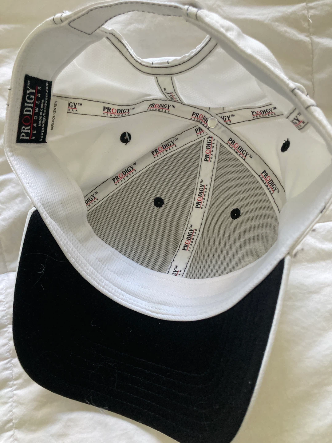 Prodigy Headwear White Baseball Cap - photo 3