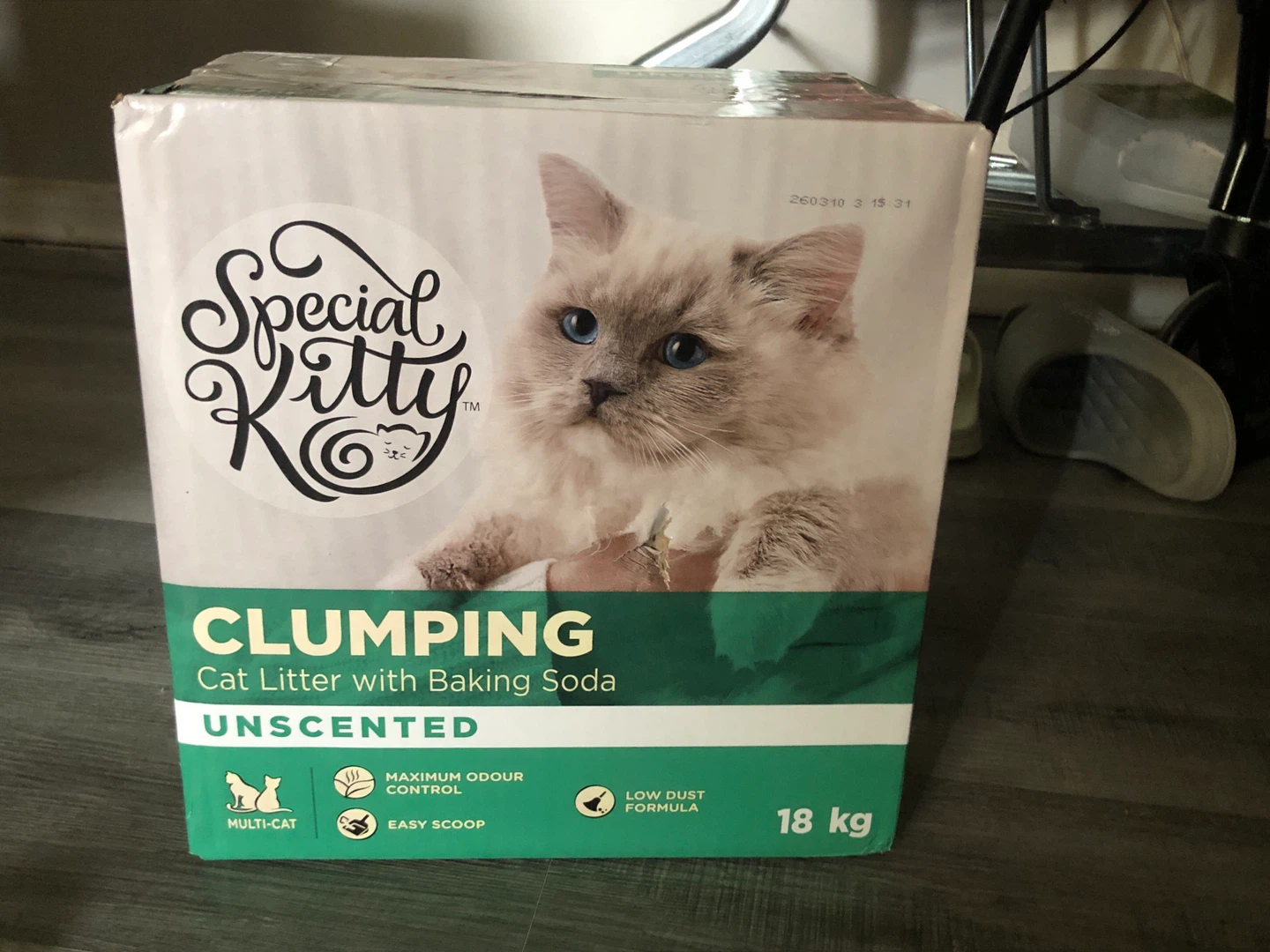 Cat Litter with baking soda- 18 kg