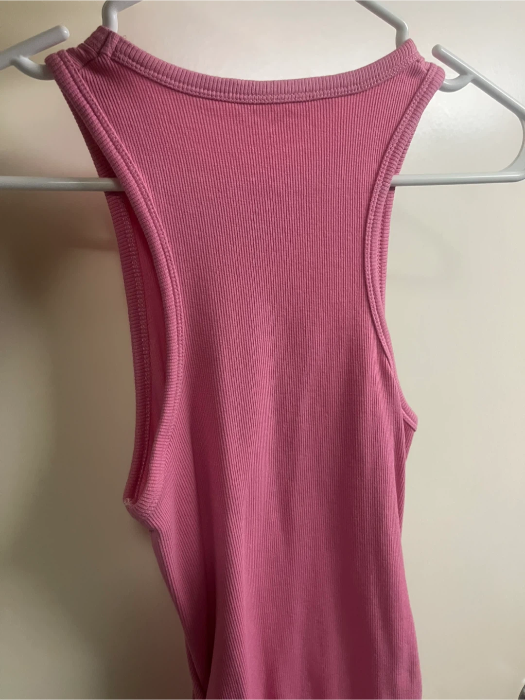 Pink Ribbed Maxi Dress - photo 2