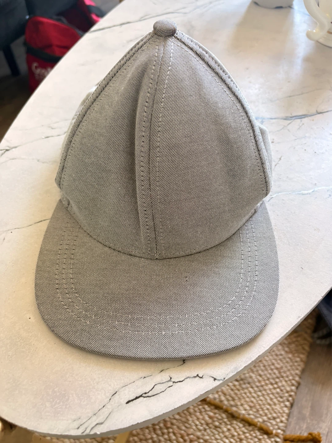 Grey Snapback Hat