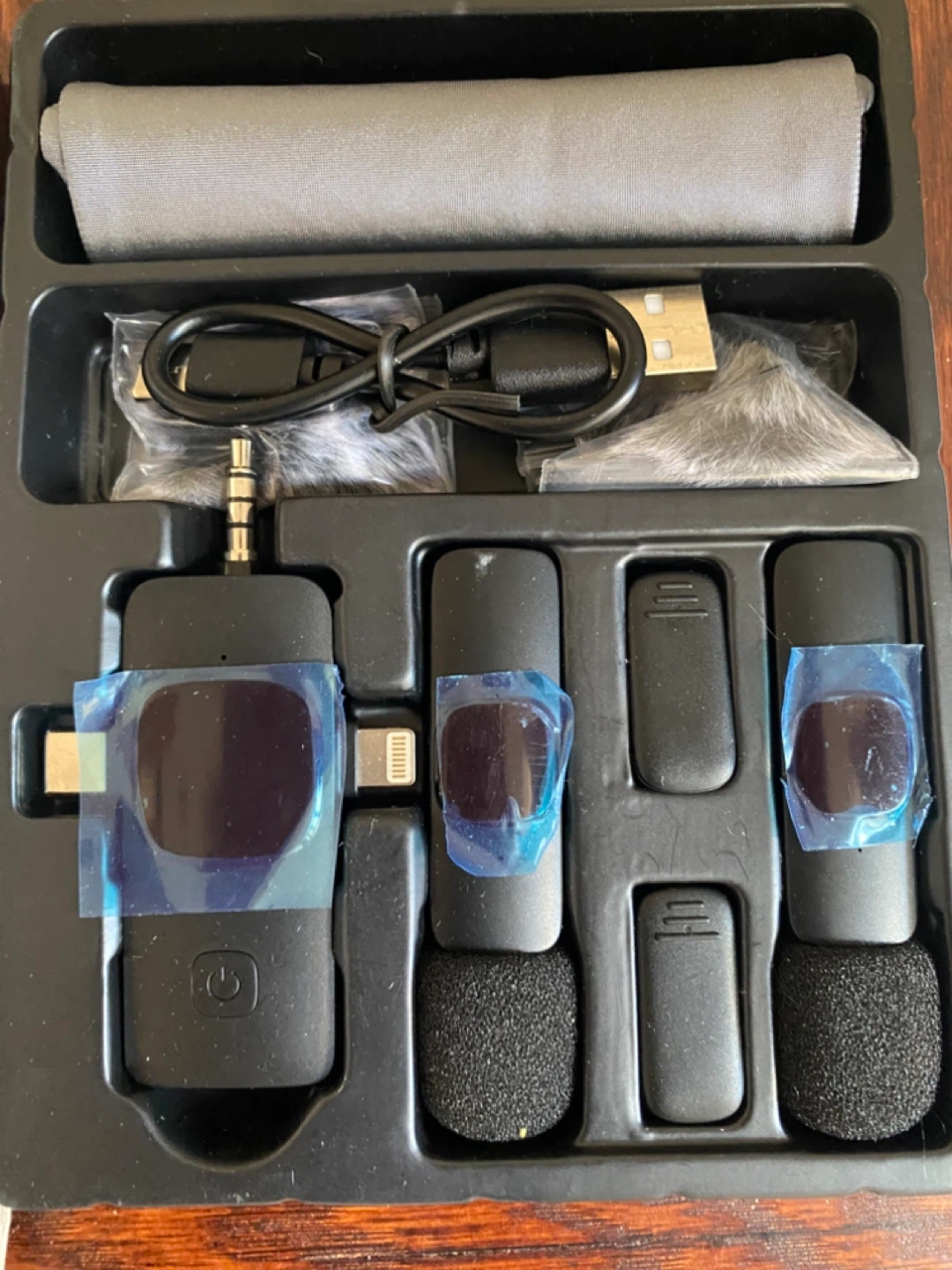 MENERESAS K15 Wireless Lavalier Microphones - photo 2